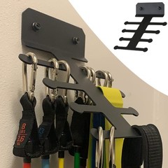 Resistance Band Rack Storage Hanger Gym Equipment Organizer Gym Accessories