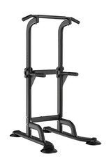 SogesHome Power Tower Pull Up Bar and Dip Station, Height Adjustable Dip Stan…