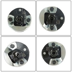 Spline Rag Joint Steering Coupler 3/4 DD x 3/4-30 Replacement for GM Power