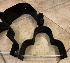 Bowflex Power Pro XTL XLT Safety LAT TOWER BRACKETS w/ Hardware. Set Of 3.