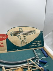 Vintage Sportcraft Home Gym Exerciser Set in Original Box/Display