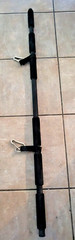 Bowflex Lat Pulldown Bar / Squat Bar w/ D-Ring straps and Snap Hook