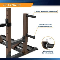 Steel Body Full Rack Cage Home Gym STB-98010 Best Lat Pull-Up Dip Power Rack