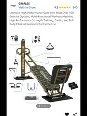 GR8FLEX Total Performance Gym Equipment MILITARY Model Performance Gym