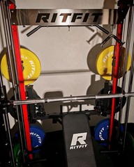 RitFit M1 PRO Smith Machine Home Gym, Power Cage, Weight Bench, Dip Bars