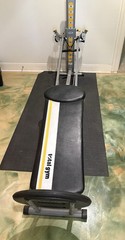 Chuck Norris Total Gym Fit Home Gym Workout Machine Ab Crunch