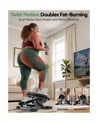 Sportsroyals Stair Stepper,Twist/Mini Stepper for Exercise at Home,Step Machi…