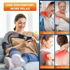 Wrist Heating Pad Wrap – Heated Brace for Pain Relief & Carpal Tunnel