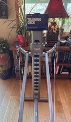 TOTAL GYM FIT W/XL SQUAT STAND,ATTACHMENTS,CARD DECK,WALL CHART,DVDS,MANUALS