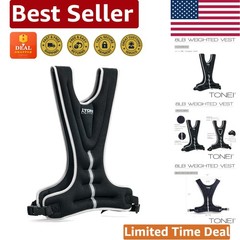 Versatile 8-Pound Weighted Fitness Vest for Ultimate Workout Performance