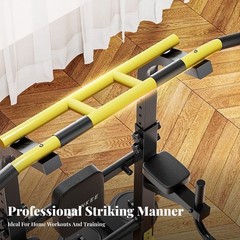 Standing Pull-up Bar Stable Design Standing Pull up Bar Heavy-Duty Steel Frame