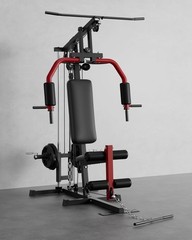 Multifunctional Home Gym Equipment Full Body Workout Station with Pulley System