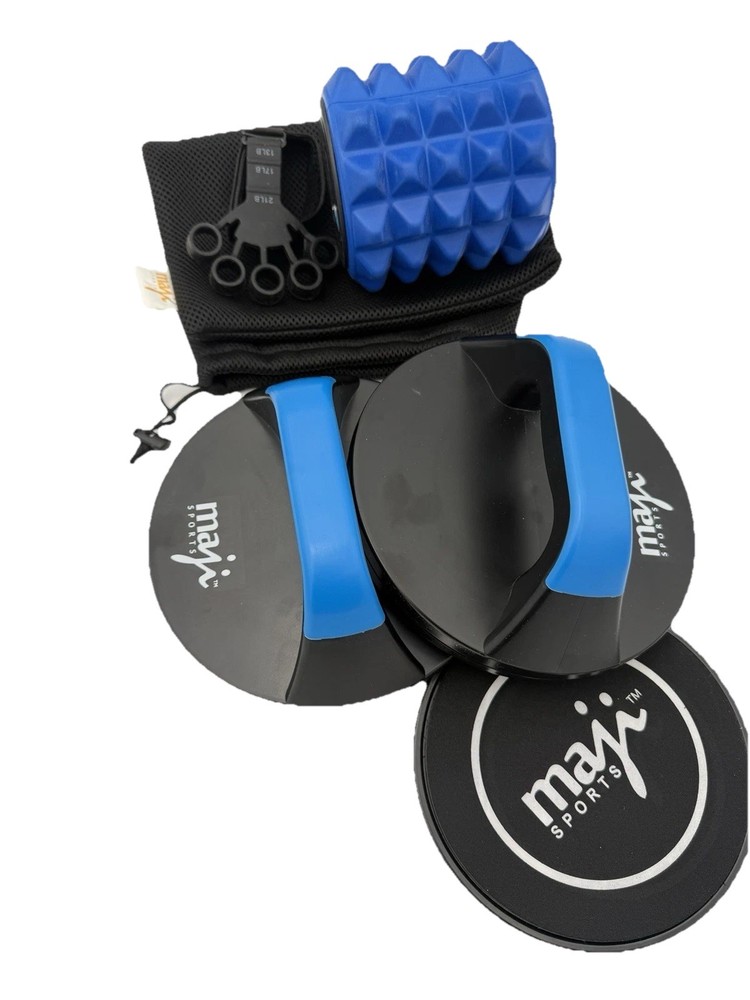 MAJI SPORTS Strength Cardio Recovery Essentials Fitness Bundle Home Gym