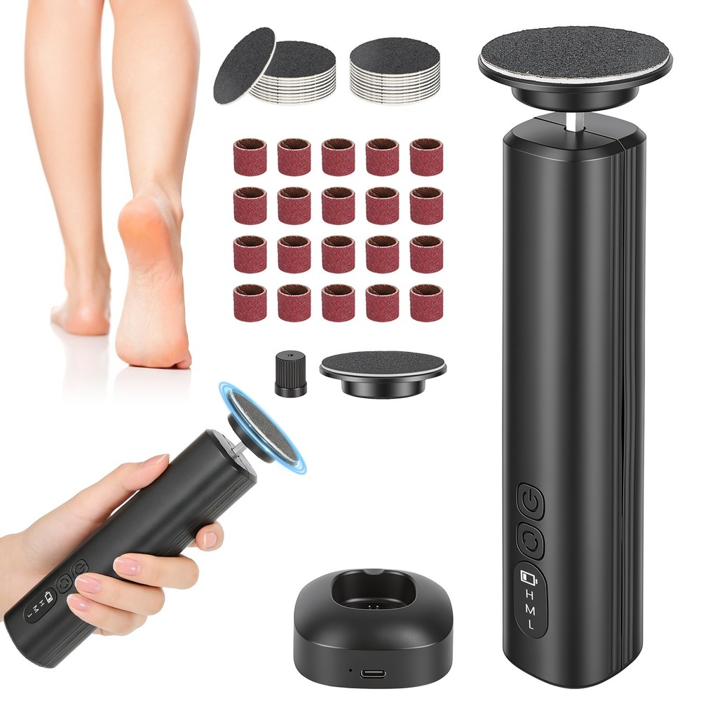 Electric Foot Callus Remover &Nail Grinder Feet Care Kit for Men & Women