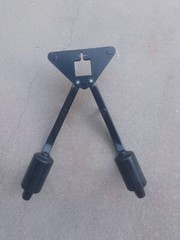 Soloflex Butterfly Attachment With 2 Solo Flex Roller Pads Weight Machine Part