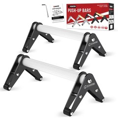 Push Up Bar – Heavy-Duty Stainless Steel Pushup Stands with Non-Slip Base, 50…