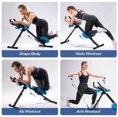 Ab Machine, Ab Workout Equipment, Adjustable Ab Trainer Machine for Abs Workout