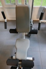 Tuff Stuff CFM 500 Compact Frontal Weight Machine, 200lbs Capacity, Excellent