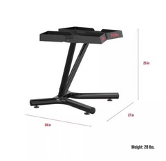 FitRx SmartRack Dumbbell Stand, Dumbbell Rack and Kettlebell Weight Rack Stand