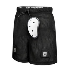 Men’s Loose Hockey Shorts with Supporter Core Mesh Jock BioFlex Cup Included