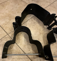 Bowflex Power Pro XTL XLT Safety LAT TOWER BRACKETS w/ Hardware. Set Of 3.