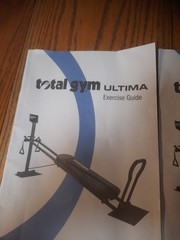 Total Gym Ultima Exercise Guide & Owner’s Manual Instruction Booklets