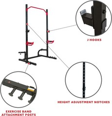 Versatile Home Strength Training Gym with Olympic Bar Compatibility & Storage