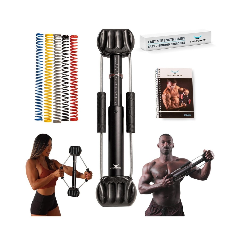 Bullworker Steel Bow 20″ | Define and Sculpt Your Muscles. Muscle targeting w…