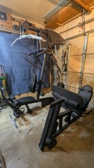 Body Solid G4i Home Gym With Body Solid Glp Leg press In excellent shape