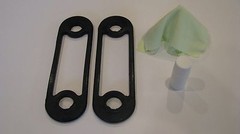 Pair of 2.5LB Aftermarket Resistance straps bands for Soloflex Muscle Machine