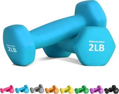 Home Gym Equipment Weights Set Cast Iron Neoprene Dumbbells for Strength Yoga