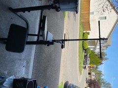 Weider 160 weight bench/home gym set
