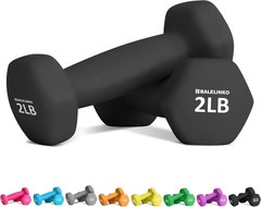 Lightweight Portable Dumbbells 2 lb Set: Perfect for Strength Training & Toning