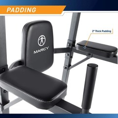 Marcy Multi-Functional Power Tower Home Gym for Strength Trainings Fast Ship