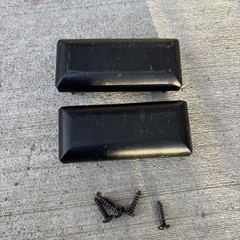 Bowflex Power Pro XTL Ultimate Rail End Cap Rectangle Replacement Parts 2 Pieces