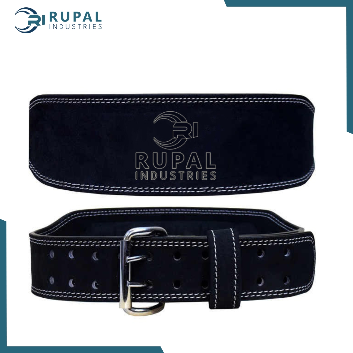 Leather Weight Lifting Belt