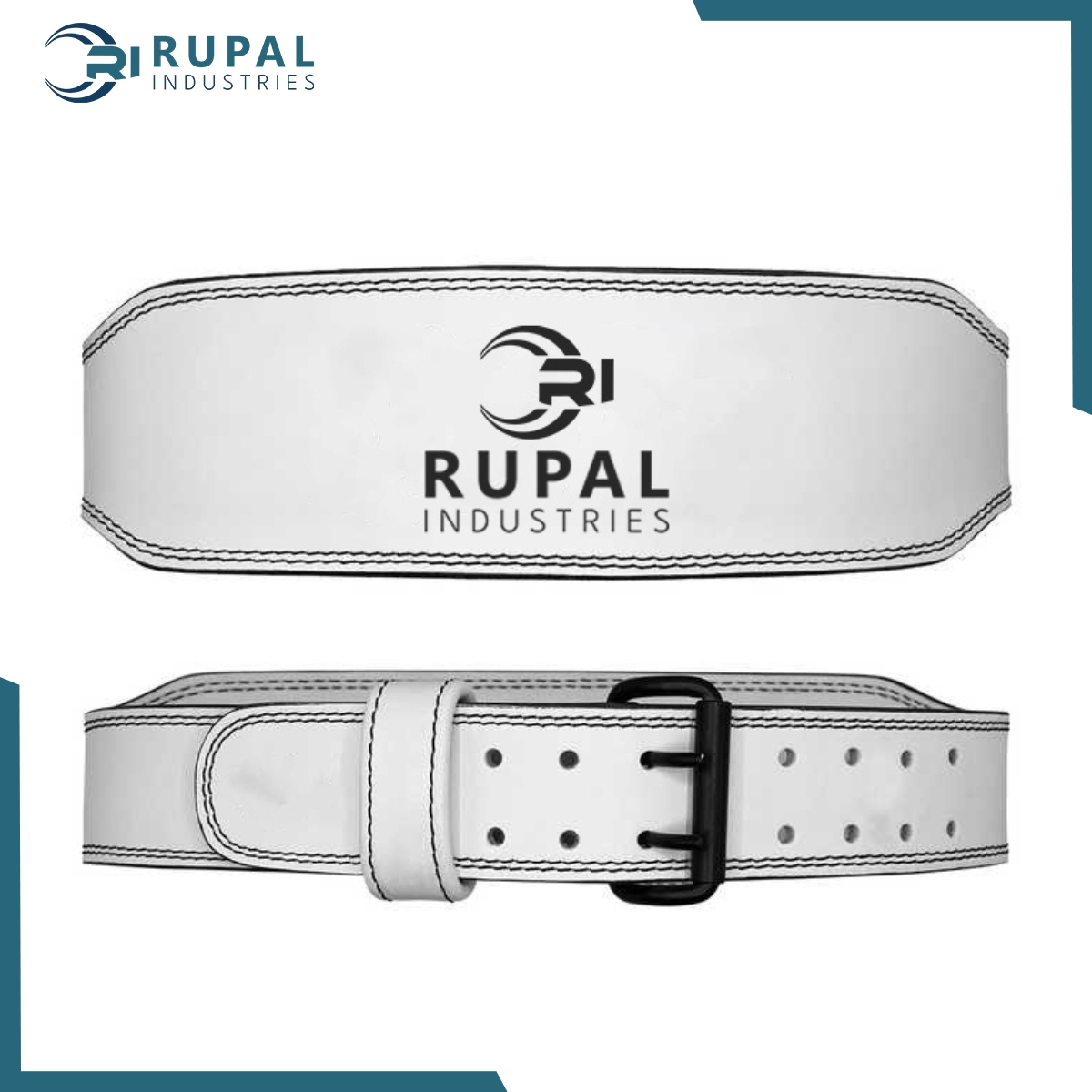 Leather Weight Lifting Belt