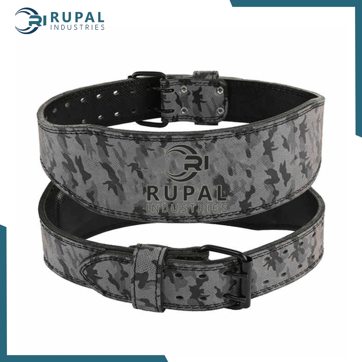 Leather Weight Lifting Belt