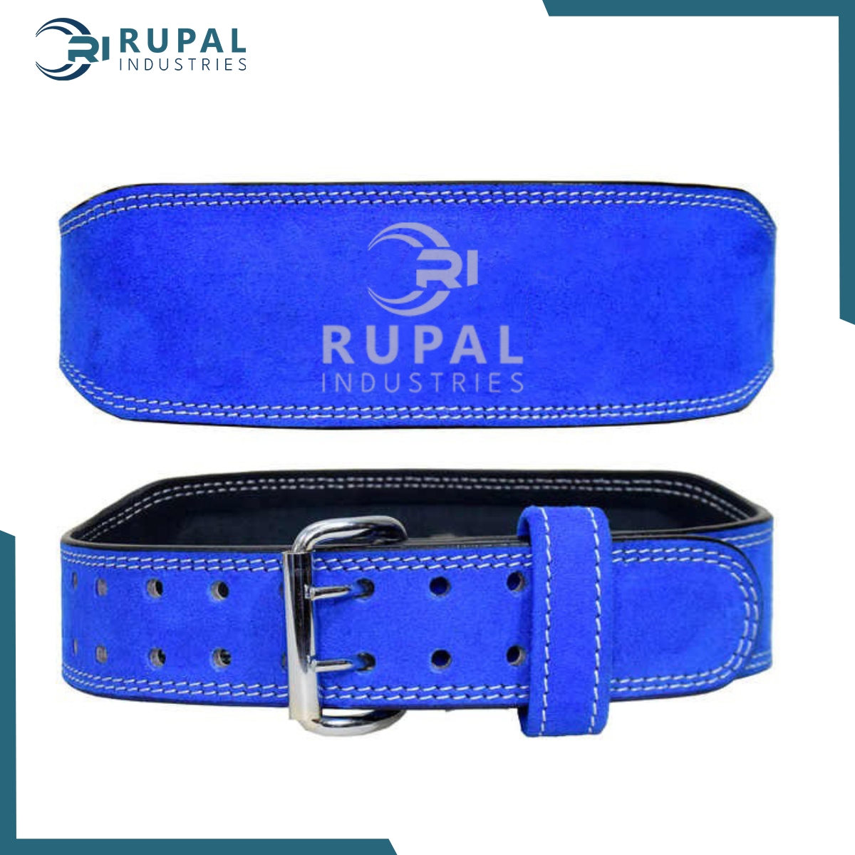 Leather Weight Lifting Belt