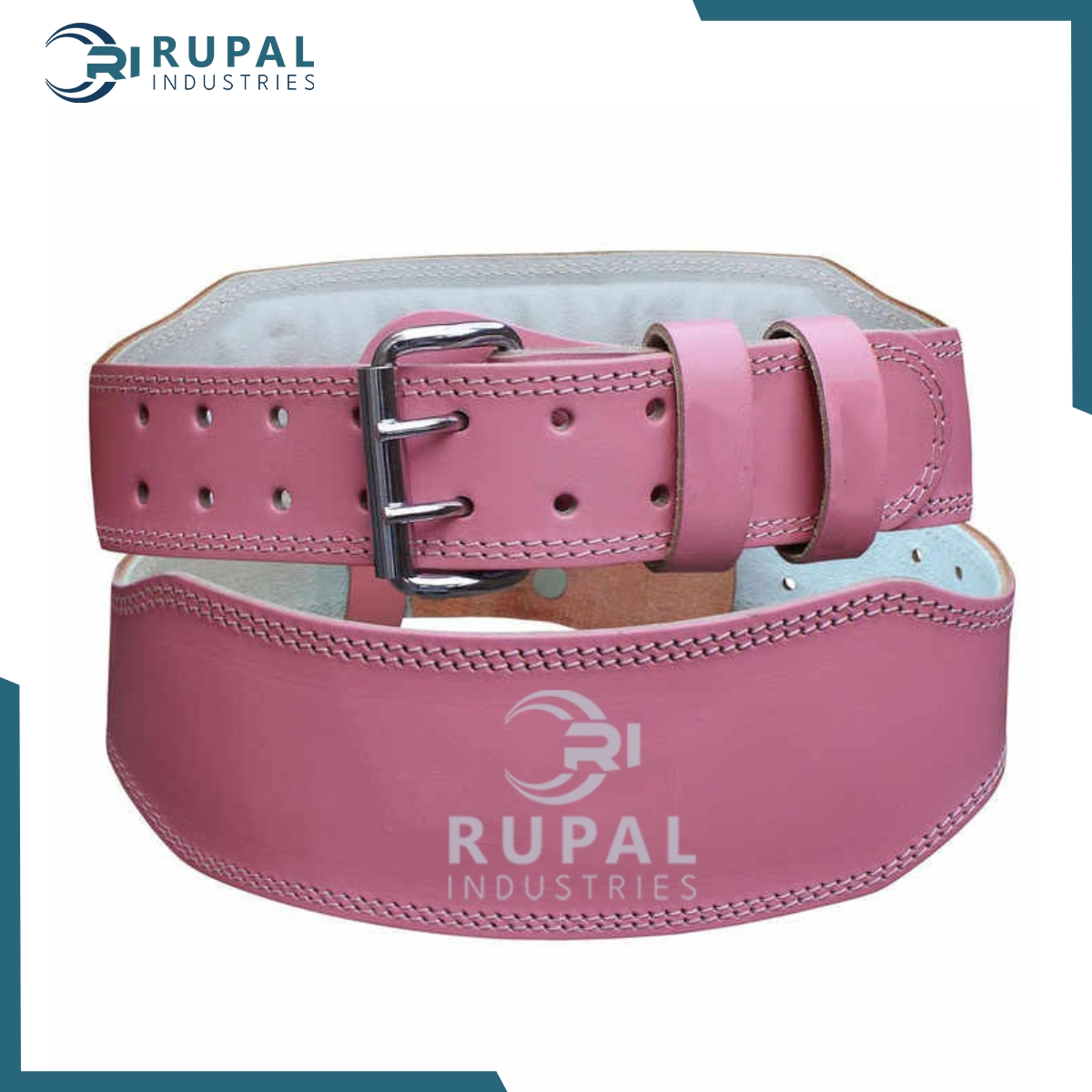 Leather Weight Lifting Belt