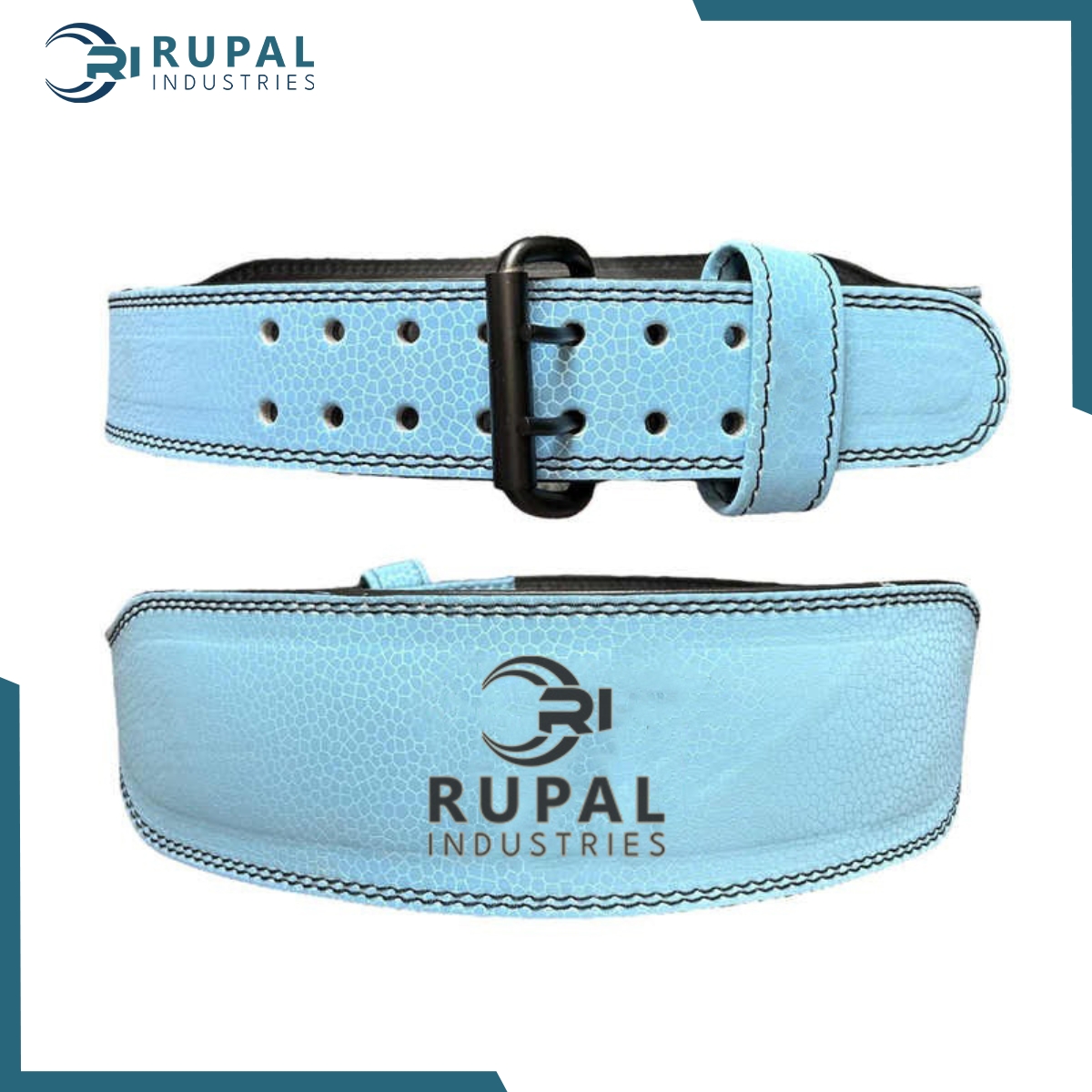 Leather Weight Lifting Belt