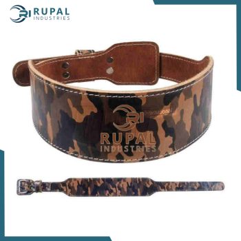 Leather Weight Lifting Belt