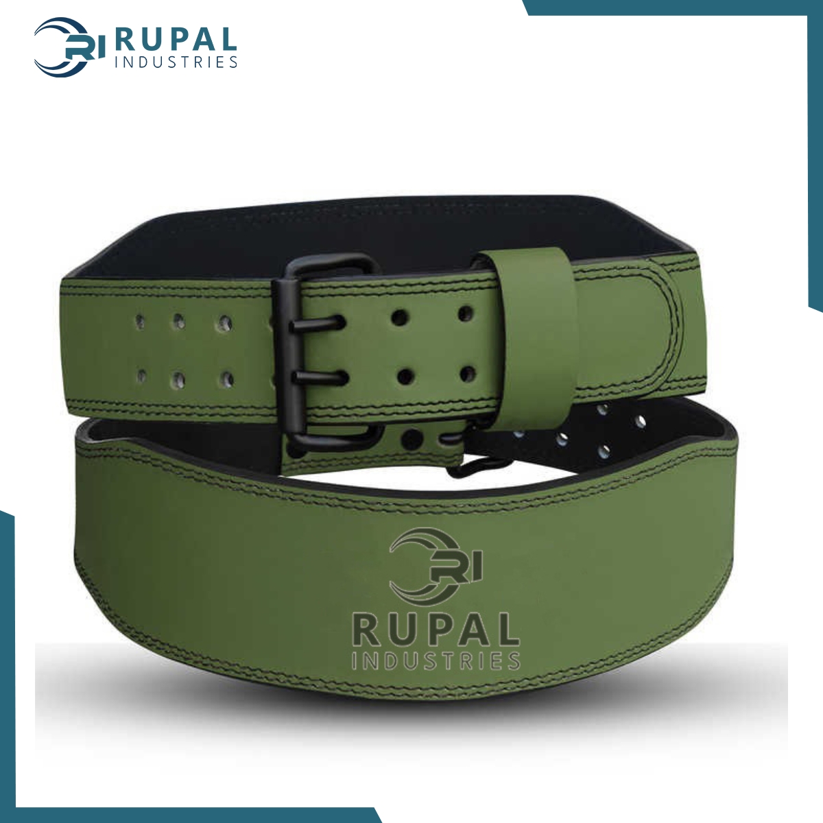 Leather Weight Lifting Belt