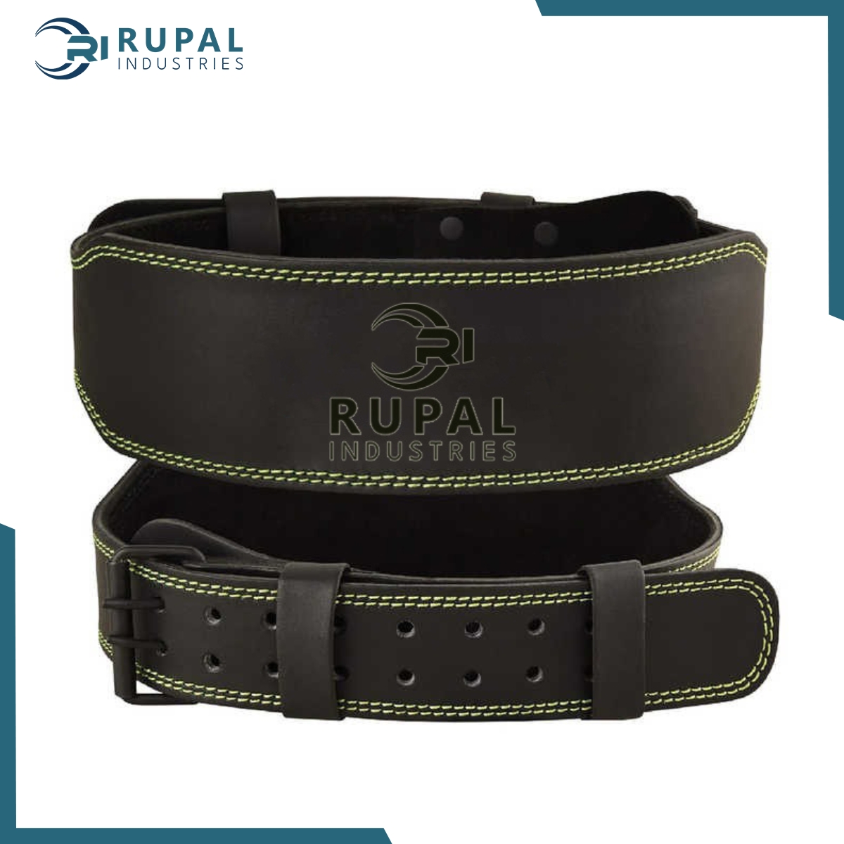 Leather Weight Lifting Belt