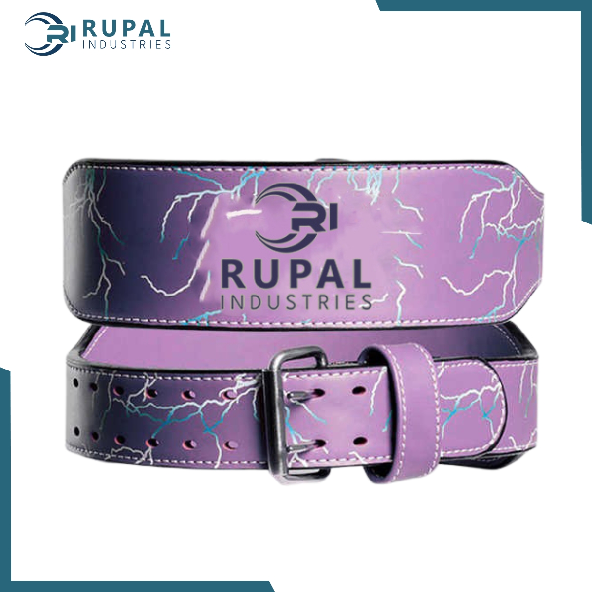 Leather Weight Lifting Belt