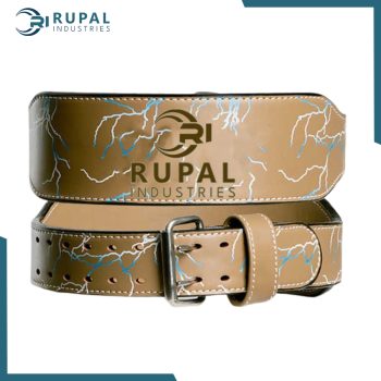 Leather Weight Lifting Belt